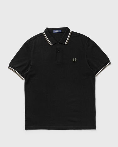 Поло тениска Fred Perry Twin Tipped Shirt Black XL Черно | M3600-W54, 0