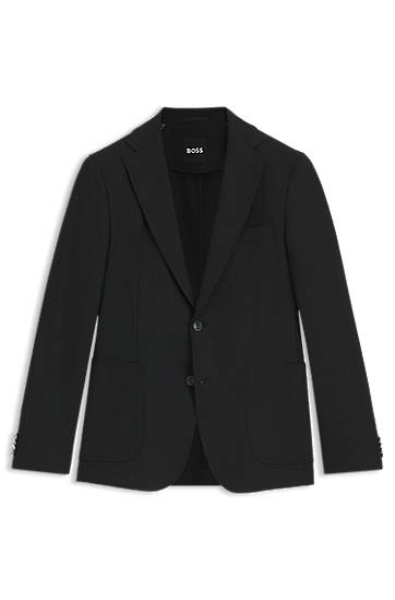 Яке BOSS BOSS Slim-Fit Stretch Jacket Черно | 50546055