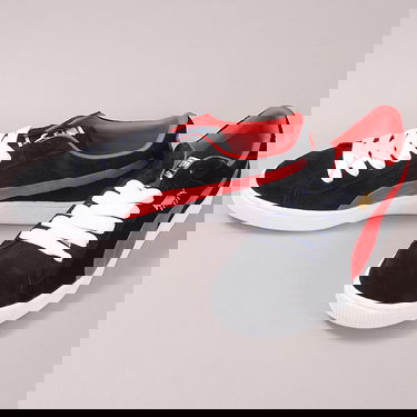 Кецове и обувки Puma Suede Archive Eco black / ribbon red / gold foil Черно | 352421 19, 2