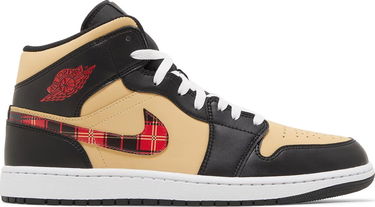 Кецове и обувки Jordan Air 1 Mid “Tartan Swoosh” Бежово | DZ5329-001, 1
