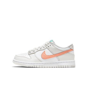 Кецове и обувки Nike Dunk Low "Mismatch Swoosh - Tropical" GS Бяло | CW1590-101, 0