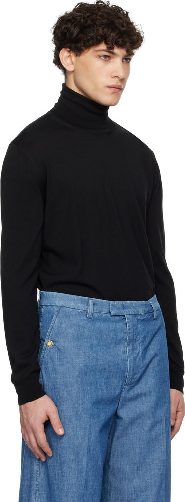 Пуловер Valentino Signature Turtleneck Черно | 6V3KC31RAD1, 1