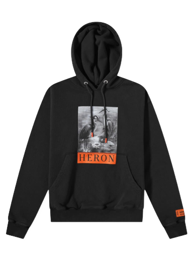 Суитчър HERON PRESTON BW Hoodie Черно | HMBB017C99JER0041001