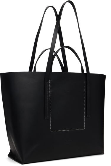 Голяма пазарска чанта Rick Owens Rick Owens Concordians Shopper Tote Черно | RA02E0762 LGE, 1