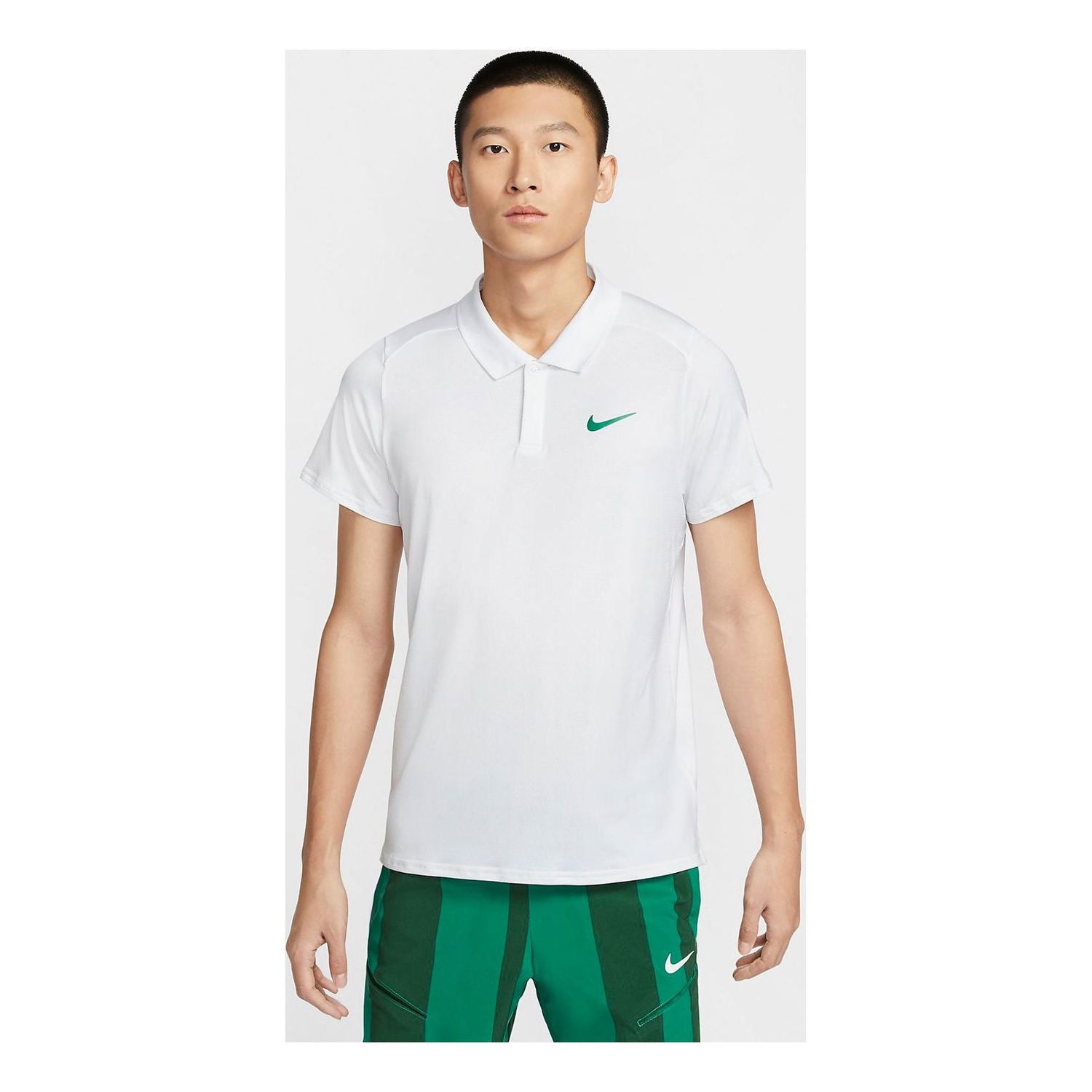 Поло тениска Nike Summer Advantage Polo Shirt Бяло | FD5318-102, 0