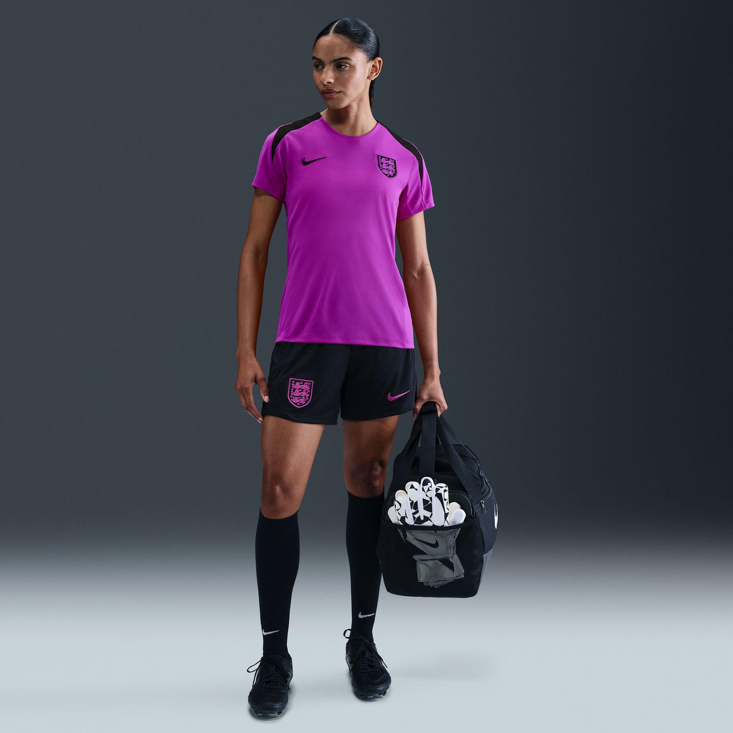 Тениска Nike England Strike Dri-FIT Short Sleeve Soccer Training Top Розово | FZ9596-551, 1
