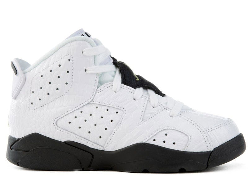 Кецове и обувки Jordan Air Jordan 6 Retro Alligator Бяло | 384666-110, 0