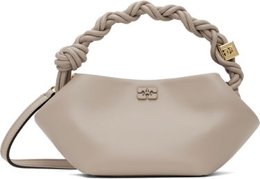Дамска чанта GANNI GANNI Mini Bou Bag Бежово | A5842, 0