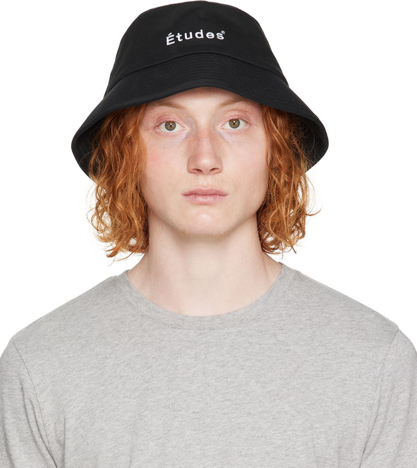 Шапка Études Training Bucket Hat Черно | C00NE920A01899