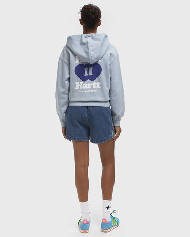 Суитчър Carhartt WIP Hooded Heart II Zip-Up Sweatshirt Синьо | I035242-0N1.XX, 2