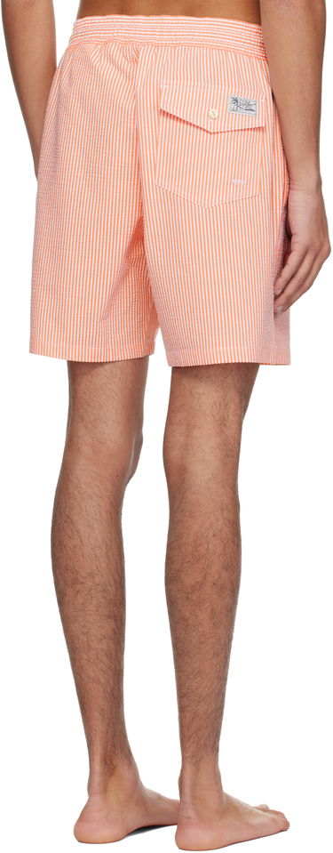 Бански Polo by Ralph Lauren Ralph Lauren Traveler Striped Swim Shorts Оранжево
 | 710957784006, 2