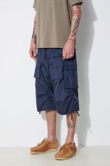 Къси панталони Engineered Garments Engineered Garments FA Cropped Cargo Shorts Тъмно синьо | OR276.DZ028, 3
