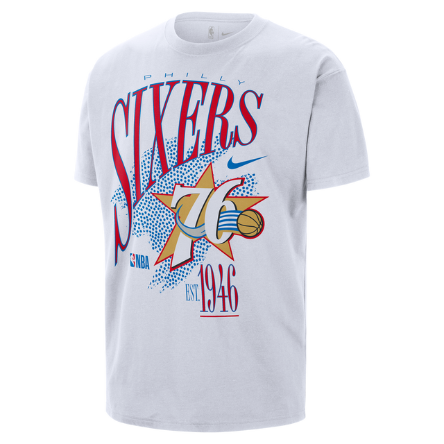 Philadelphia 76ers Hardwood Classics NBA T-Shirt Cotton