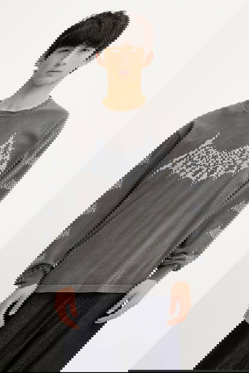 Тениска Neighborhood NEIGHBORHOOD Long Sleeve Graphic T-Shirt Сиво | 251PCNH.LT04, 0