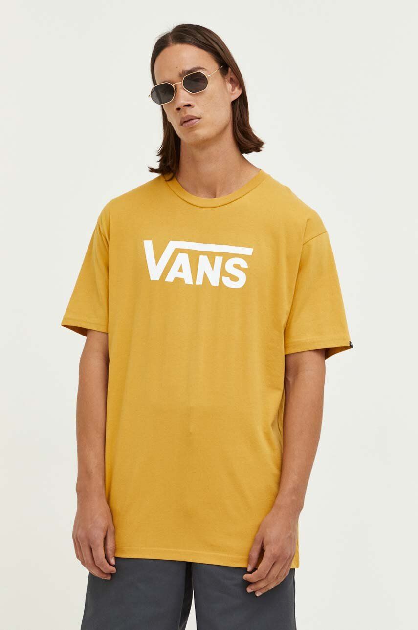 Тениска Vans Classic Tee Жълто | VN000GGGBX21, 0