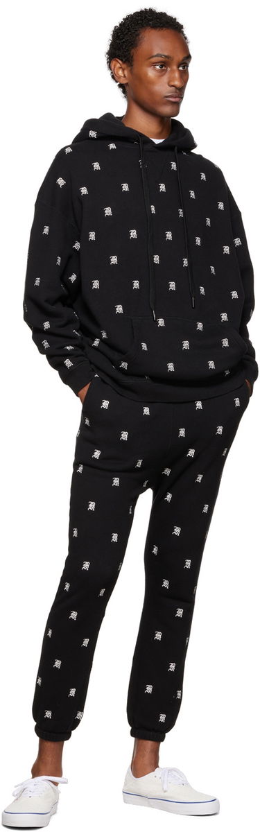 Суитчър R13 R13 Allover Print Hoodie Черно | R13WK005-K072A, 3