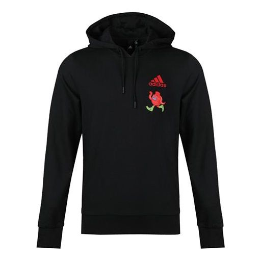 Суитчър adidas Originals Embroidered Graphic Hoodie Черно | FP7995