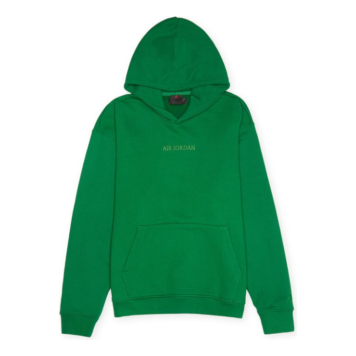 Суитчър Jordan Wordmark Fleece Hoodie Зелено | FJ1967-302, 0