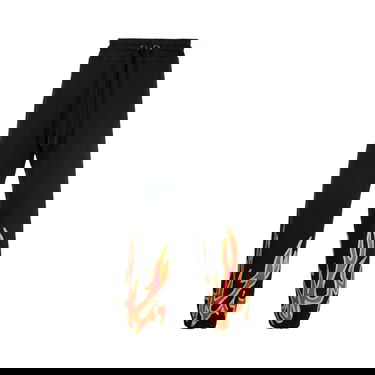 Спортни панталони Palm Angels GD Graffiti Flames Sweatpants Черно | PMCH011F22FLE0021025, 1