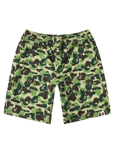 Къси панталони BAPE ABC Camo Beach Shorts Зелено | 001SPJ301018M-GRN