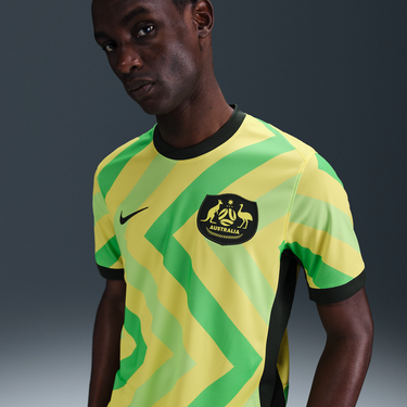 Фланелка Nike Australia Stadium 2025 Dri-FIT Replica Jersey Жълто | FQ8836-710, 0