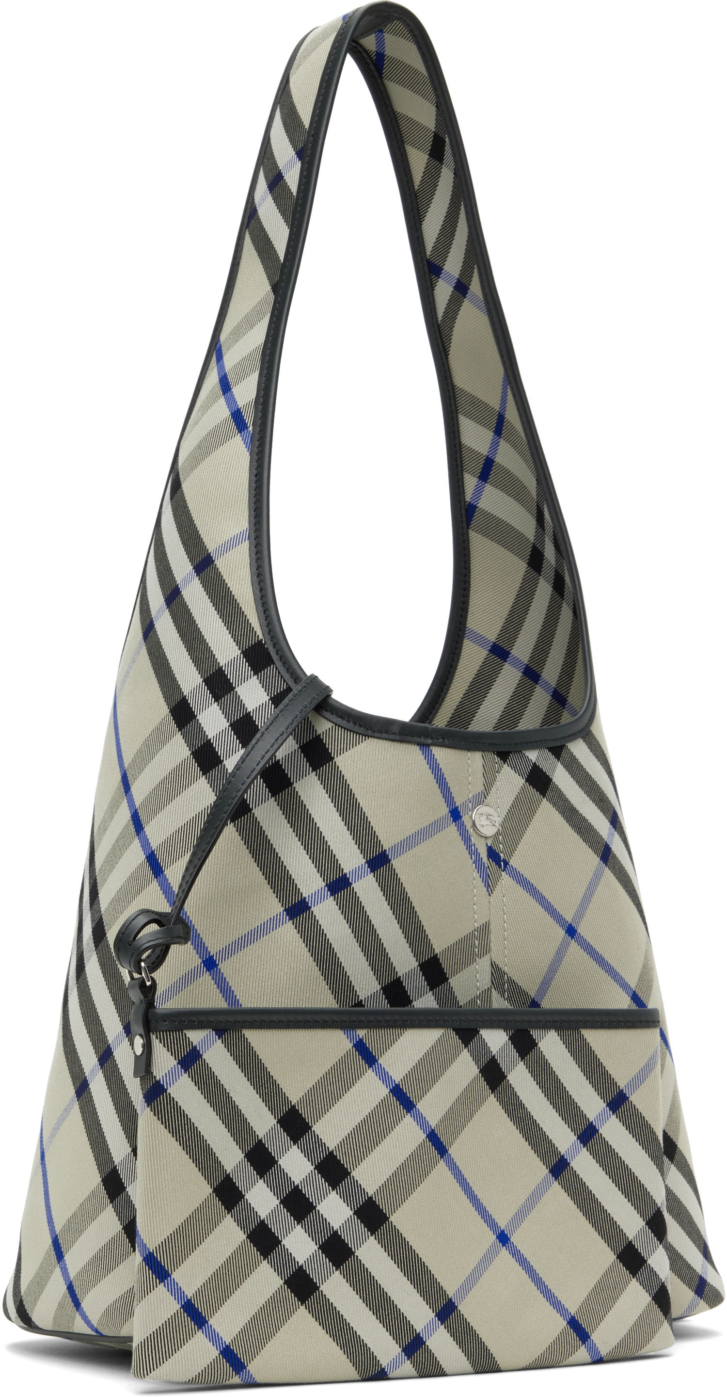 Дамска чанта Burberry Burberry Small Check Shoulder Bag Бежово | 8105767, 1