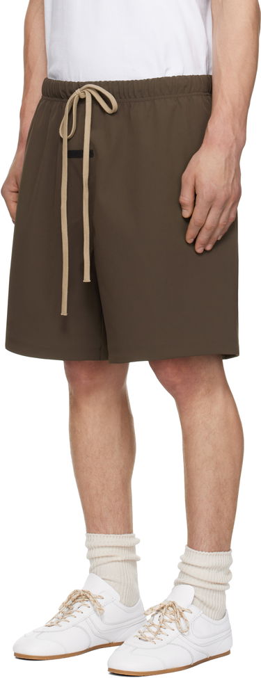 Къси панталони Fear of God Fear of God Essentials Bonded Nylon Shorts Зелено | 160HO244375F, 3