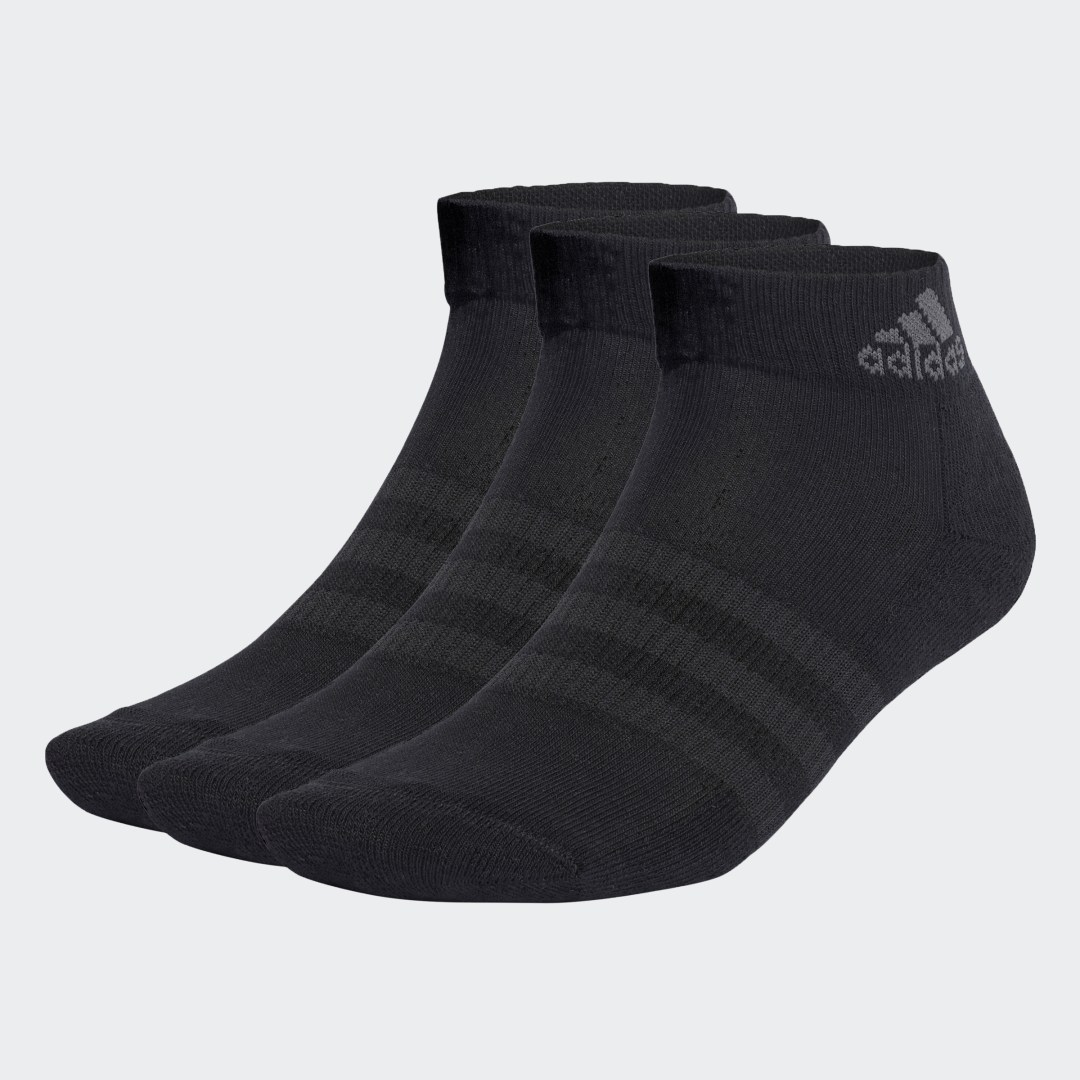 Чорапи adidas Performance Cushioned Sportswear Ankle Socks Черно | IA3947, 1