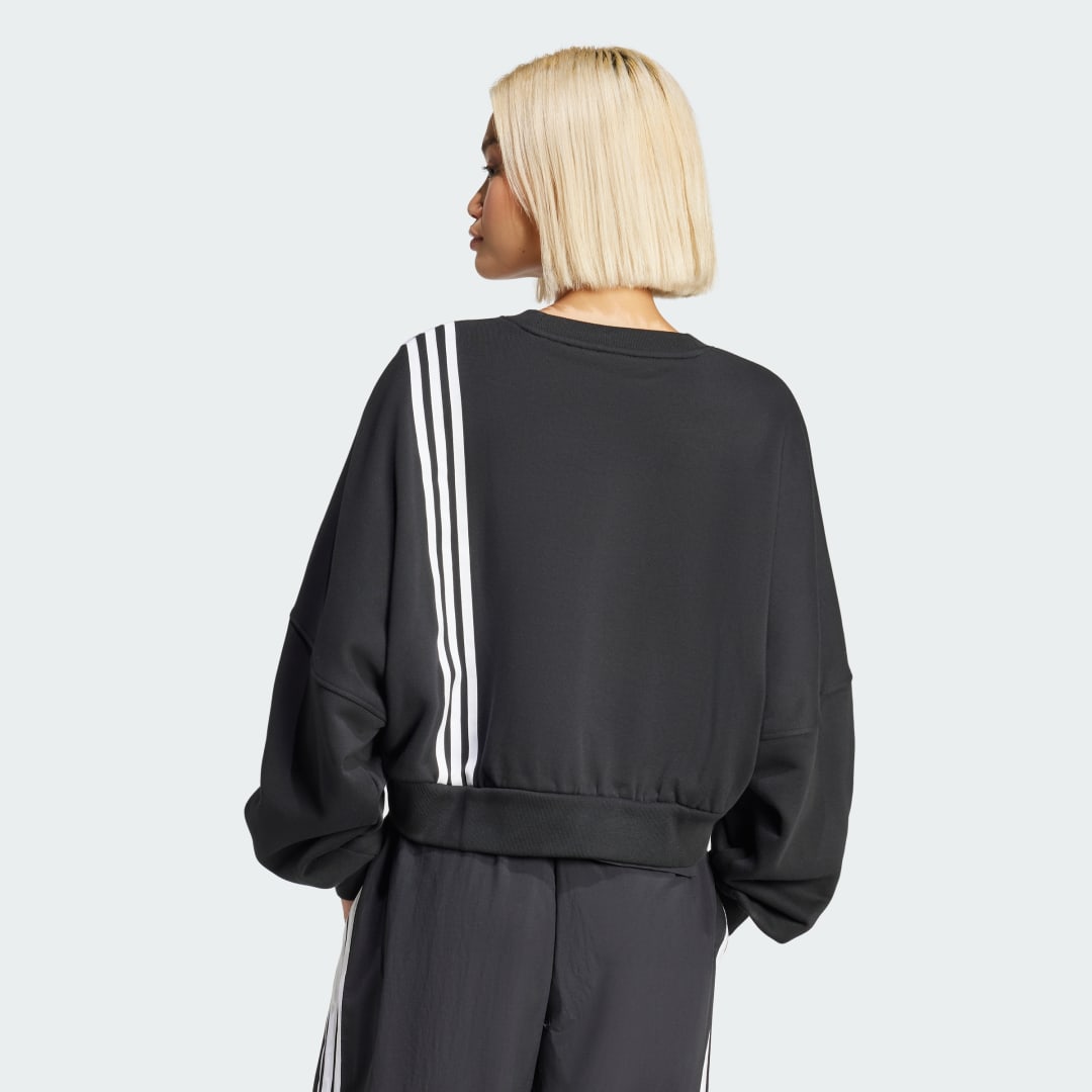 Суитчър adidas Performance Adibreak Cropped Sweatshirt Черно | JD0189, 1