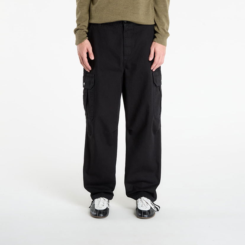 Карго панталони Carhartt WIP Stanton Cargo Pant Stone Washed Черно | I035656.8906