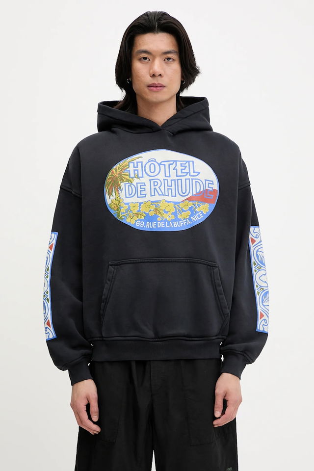 RHUDE Hotel Print Hoodie