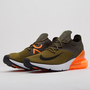 Кецове и обувки Nike Air Max 270 Flyknit ''Olive Flak'' Зелено | AO1023-301, 1