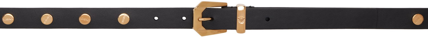 Колани Versace Medusa Heritage Leather Belt Черно | 1012958_DVTA9, 0