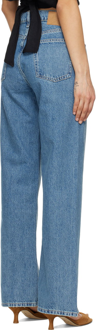 Дънки rag & bone Rag & Bone Loose Shea High-Rise Jeans Синьо | WDD25S2998RGAS, 2