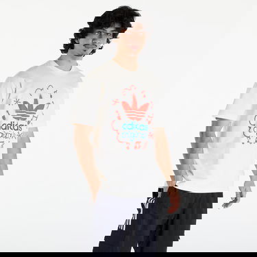 Тениска adidas Originals Tee Ss 4 Crew White Бяло | IS2895, 0