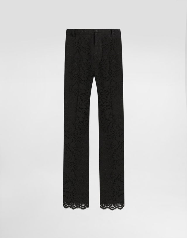Dolce & Gabbana Cordonetto Lace Trousers