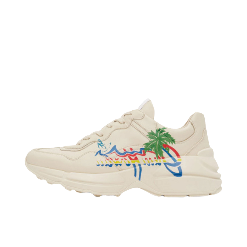 Кецове и обувки Gucci Rhyton 'Hawaii Ivory Multi' Бежово | 630652 DRW00 9522