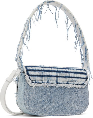 Дамска чанта Diesel Diesel 1DR Denim Shoulder Bag Синьо | X08396 P8040, 2