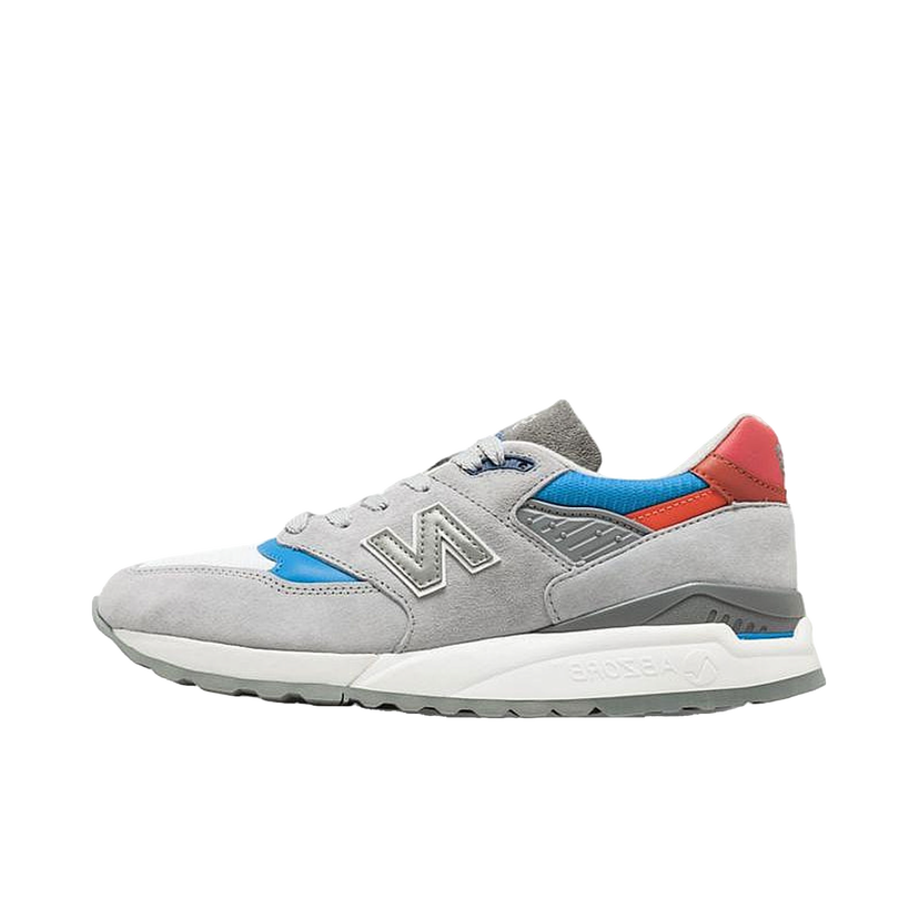 Кецове и обувки New Balance 998 "Grey Light Blue Red" Сиво | M998CNG