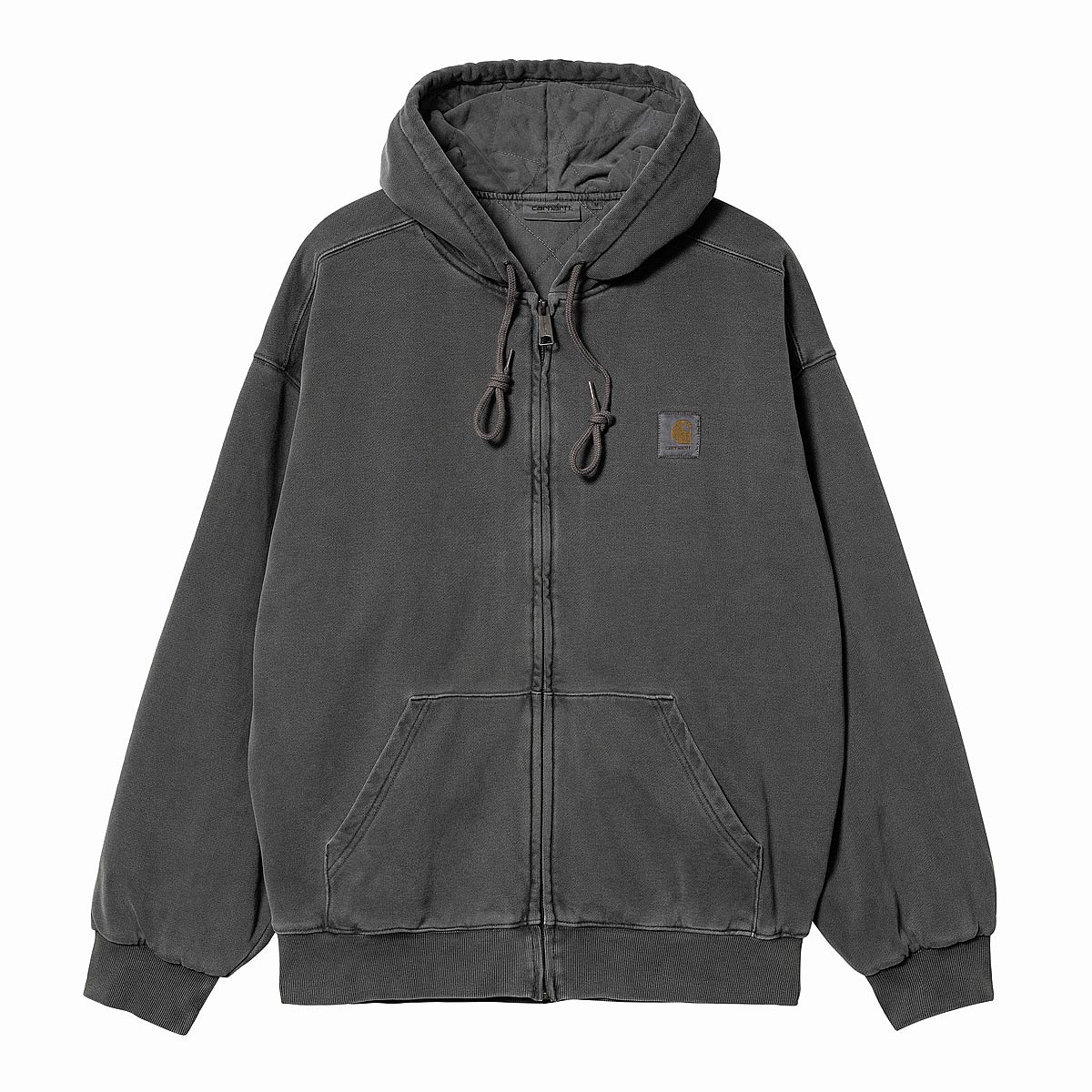 Суитчър Carhartt WIP Hooded Vista Jacket Vulcan-garment Dyed Сиво | I029524.0WGGD, 1