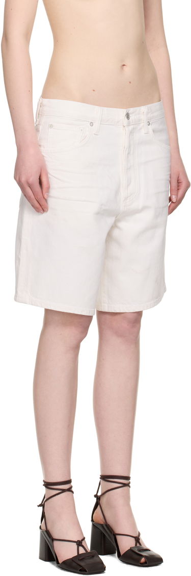 Къси панталони AGOLDE AGOLDE Indra Denim Shorts Бяло | A222-1183, 1