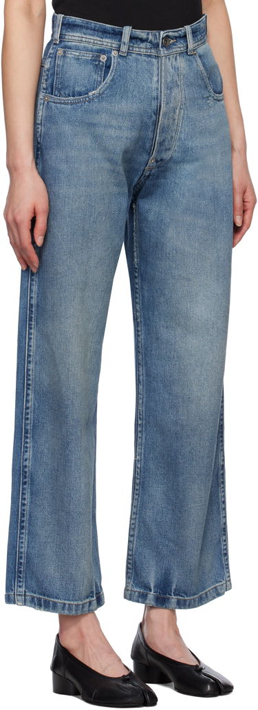 Дънки Maison Margiela Maison Margiela Distressed Jeans Синьо | S50LA0240 S30383, 4
