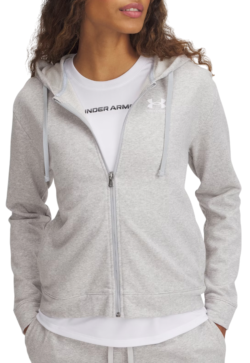 Суитчър Under Armour Rival Terry Full Zip Hoodie Сиво | 6005509-011, 0