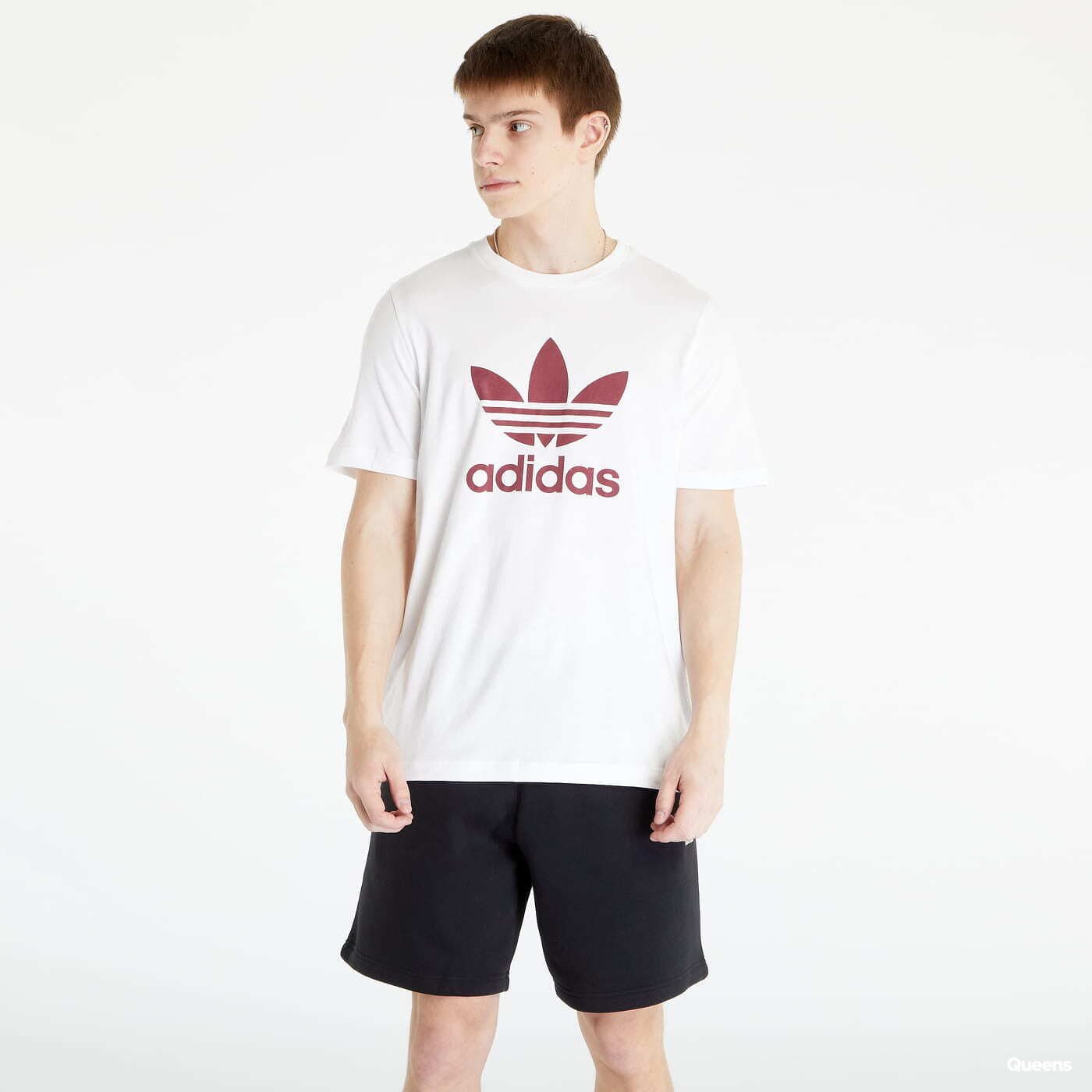 Тениска adidas Originals Trefoil T-Shirt Бяло | IA4812, 0