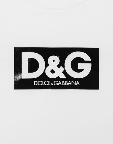 Тениска Dolce & Gabbana T-shirt M/corta Giro Бяло | G8QI4TFU7EQW0800, 3