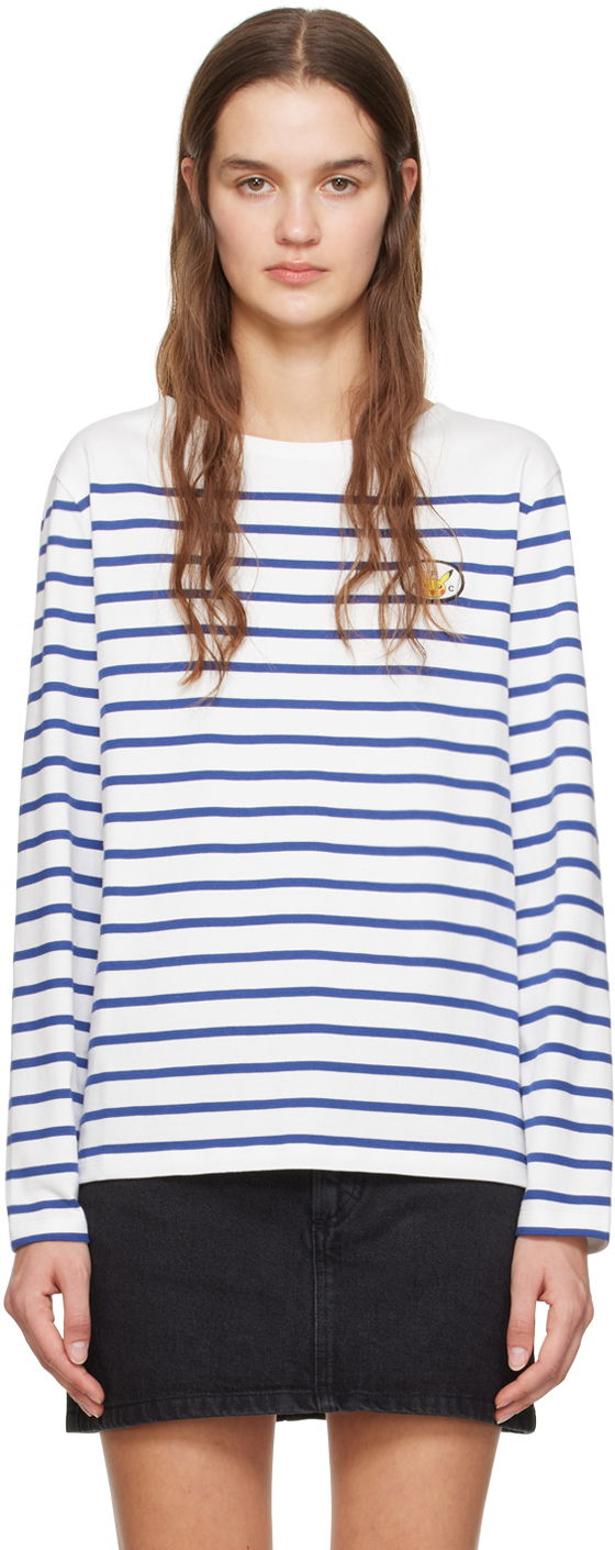 Тениска A.P.C. Heavyweight T-Shirt Синьо | COGYI-M26311, 0