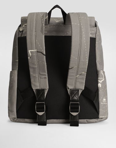 Раница Dolce & Gabbana Dolce & Gabbana Printed Canvas Backpack Сиво | EM0120AY219HH5RJ, 3