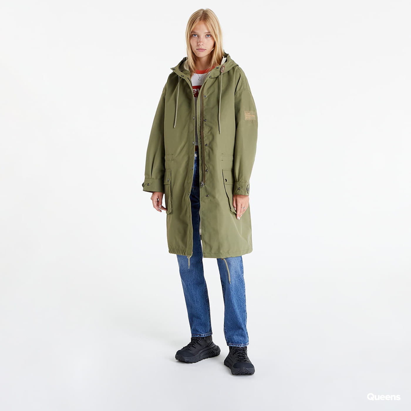 Яке Levi's Sloan Rain Jacket Зелено | A3248-0000, 0