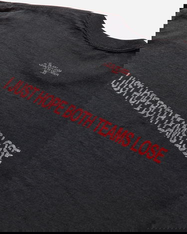 Тениска Slam Jam Slam Jam T-Shirt Черно | SJPANINITEE BLK, 4