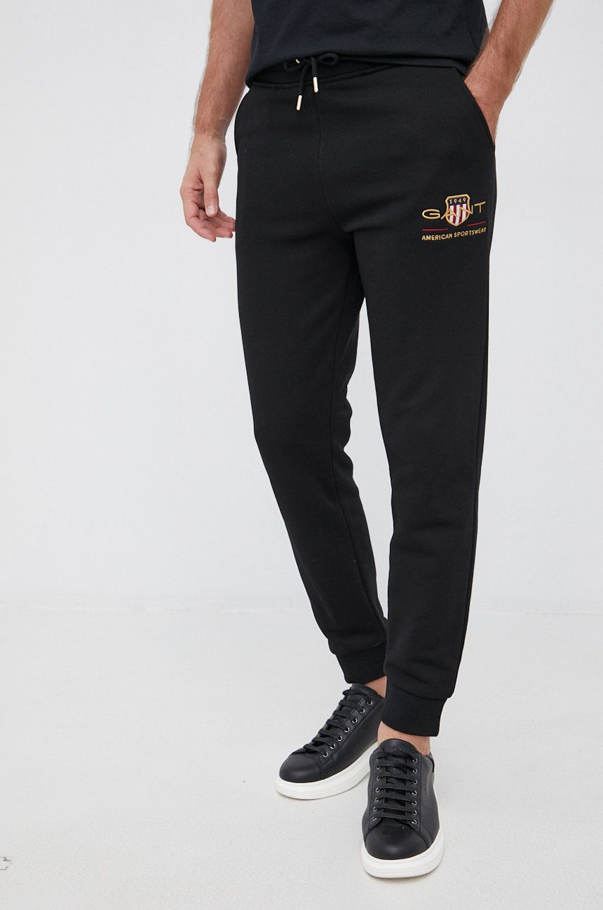 Спортни панталони GANT Sweatpants Черно | 2049005, 0